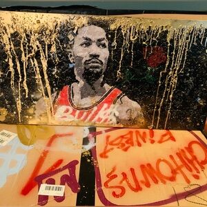 Derrick Rose Wall Art